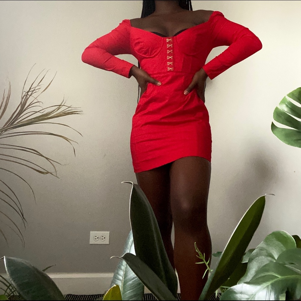 Fashion Nova: Weekends With The Girls Mini Dress - Picture 3 of 4